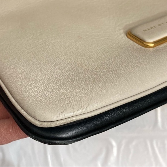 Marc by Marc jacobs light gray and black crossbody bag - Picture 7 of 13